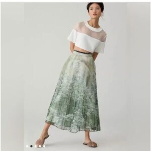 Maeve Anthropologie Chiffon Maxi Skirt